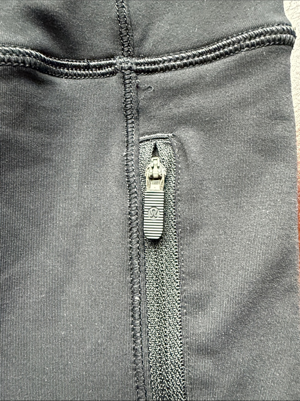 lululemon athletica Black High-Rise Leggings with Zipper Pocket - Picture 2 of 5